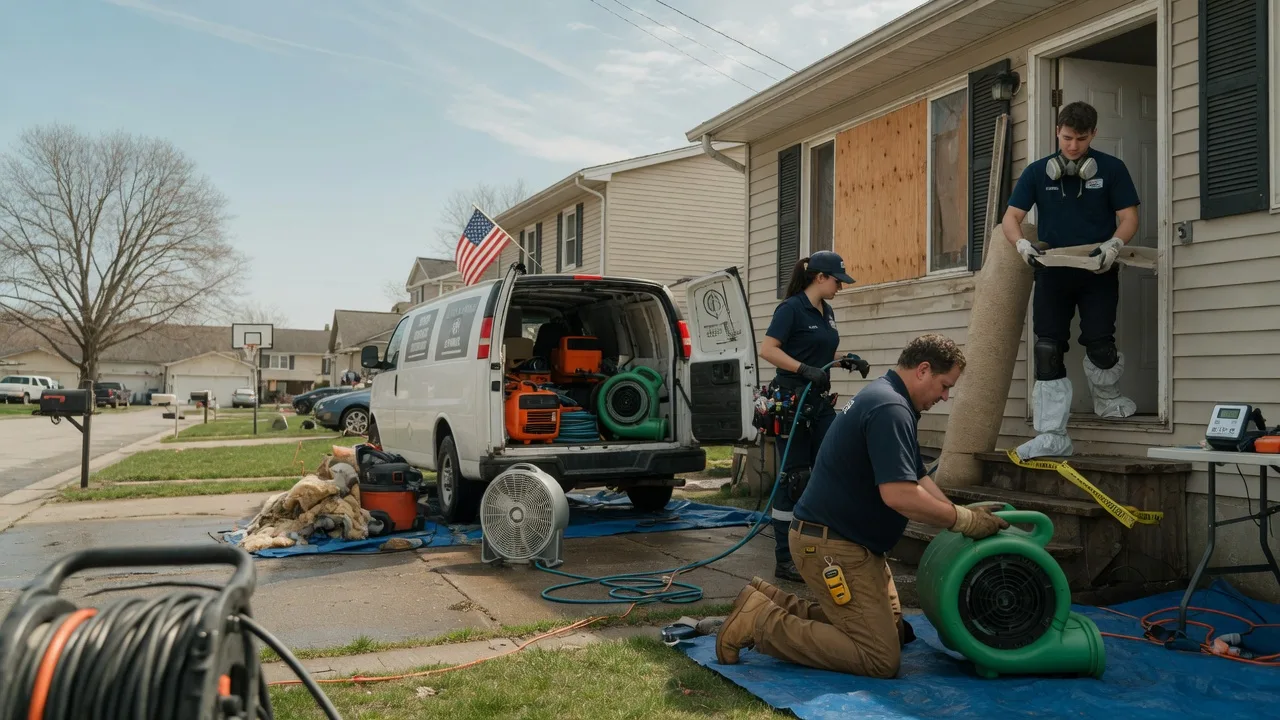 Water Damage Restoration in Parkesburg, PA near me